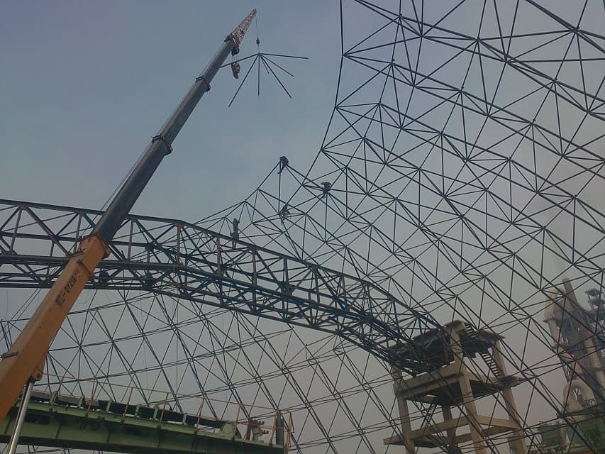 格尔木网架施工