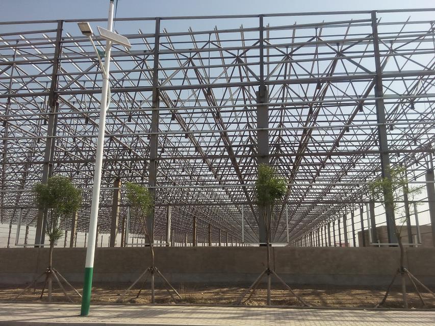 格尔木汽车工业厂房网架